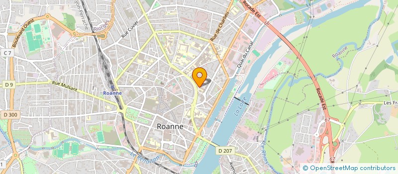 localisation de l'entreprise MADAME CAROLINE KILO  ROANNE