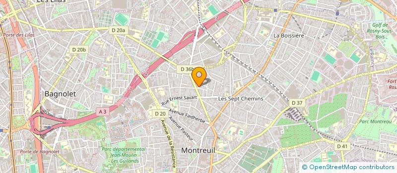 localisation de l'entreprise MADAME CAROLINE KURZ à MONTREUIL
