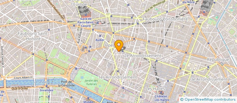 localisation de l'entreprise MADAME CAROLINE LACHARME à PARIS