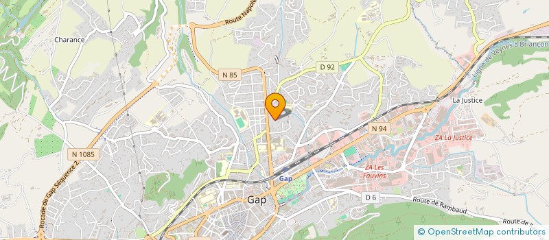 localisation de l'entreprise MADAME CAROLINE LACROIX  GAP