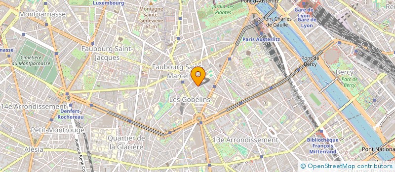 localisation de l'entreprise MADAME CAROLINE LAFON  PARIS