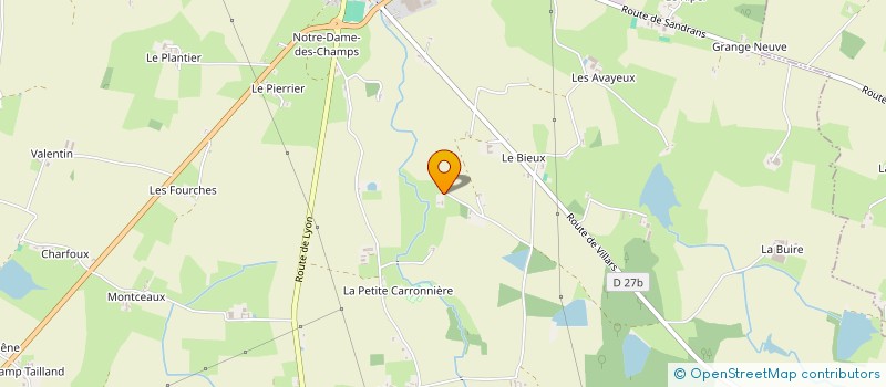 localisation de l'entreprise MADAME CAROLINE LAIR  SAINT-TRIVIER-SUR-MOIGNANS