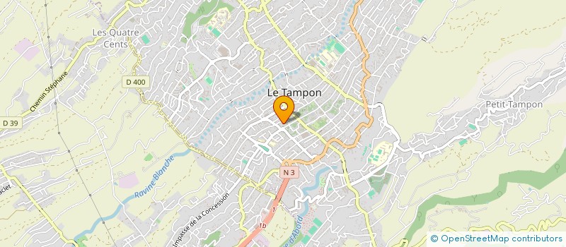 localisation de l'entreprise MADAME CAROLINE LALLEMAND à LE TAMPON