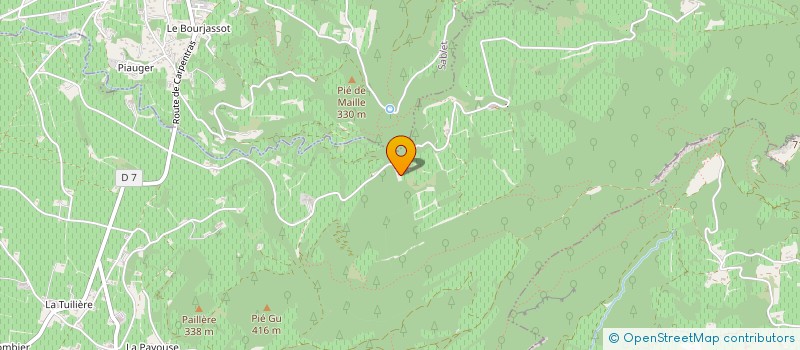 localisation de l'entreprise MADAME CAROLINE LAMIRAND  GIGONDAS