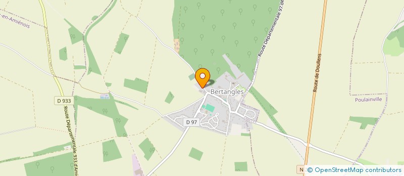 localisation de l'entreprise MADAME CAROLINE LAMOTTE  BERTANGLES