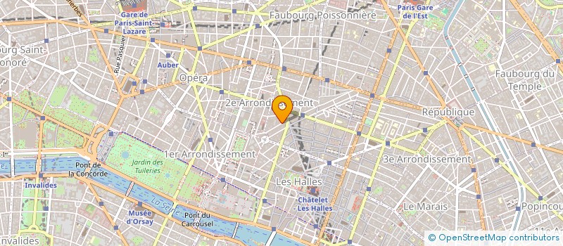 localisation de l'entreprise MADAME CAROLINE LAMOUREUX REYES  PARIS