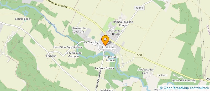 localisation de l'entreprise MADAME CAROLINE LANGLET à GRISELLES