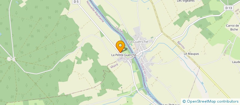 localisation de l'entreprise MADAME CAROLINE LAPARRA  LEUGNY