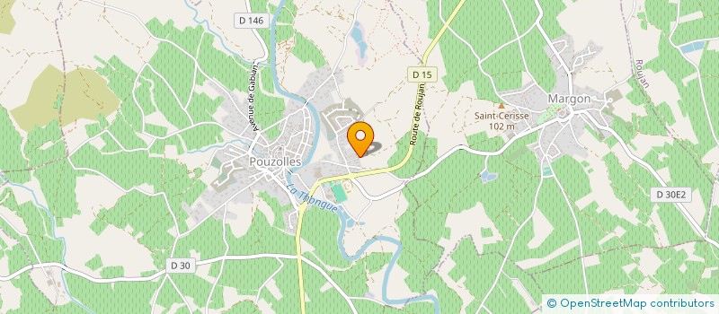 localisation de l'entreprise MADAME CAROLINE LAPPART  POUZOLLES