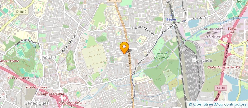 localisation de l'entreprise MADAME CAROLINE LARGER  VILLENAVE-D'ORNON