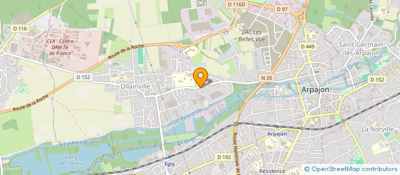 localisation de l'entreprise MADAME CAROLINE LASSON à OLLAINVILLE