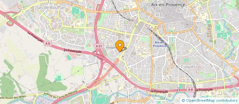 localisation de l'entreprise MADAME CAROLINE LAUGIER  AIX-EN-PROVENCE