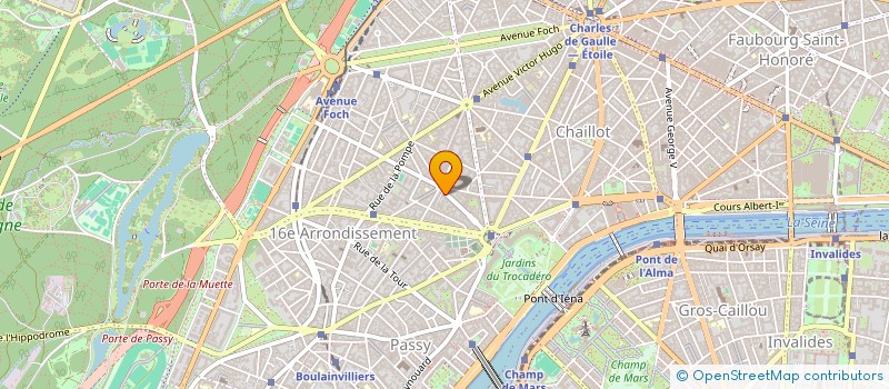 localisation de l'entreprise MADAME CAROLINE LAUNEY  PARIS