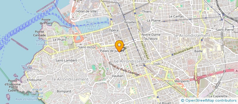 localisation de l'entreprise MADAME CAROLINE LAURENT à MARSEILLE