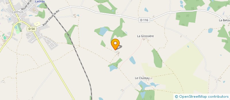 localisation de l'entreprise MADAME CAROLINE LAURENTIE  LATHUS-SAINT-REMY