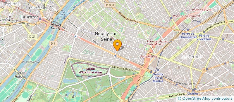 localisation de l'entreprise MADAME CAROLINE LAURY à NEUILLY-SUR-SEINE