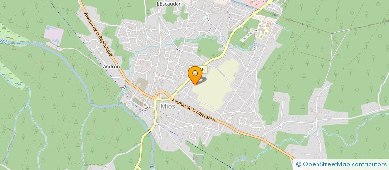 localisation de l'entreprise MADAME CAROLINE LAVAL  MIOS