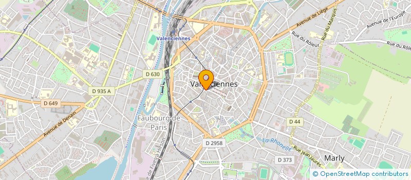 localisation de l'entreprise MADAME CAROLINE LE BOT à VALENCIENNES