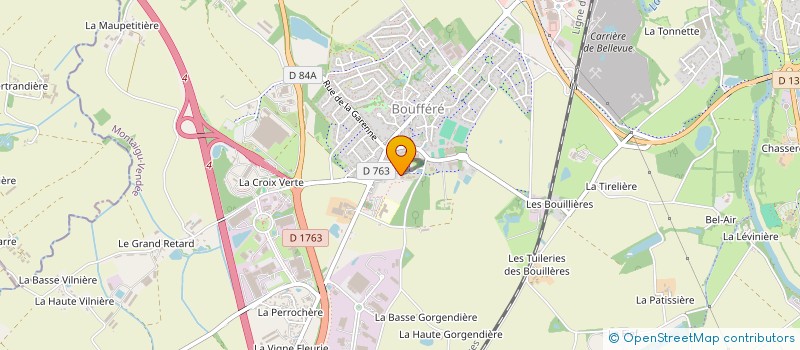 localisation de l'entreprise MADAME CAROLINE LE BUZIT à MONTAIGU-VENDEE