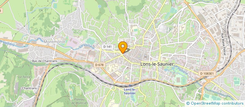 localisation de l'entreprise MADAME CAROLINE LE DOARE à LONS-LE-SAUNIER