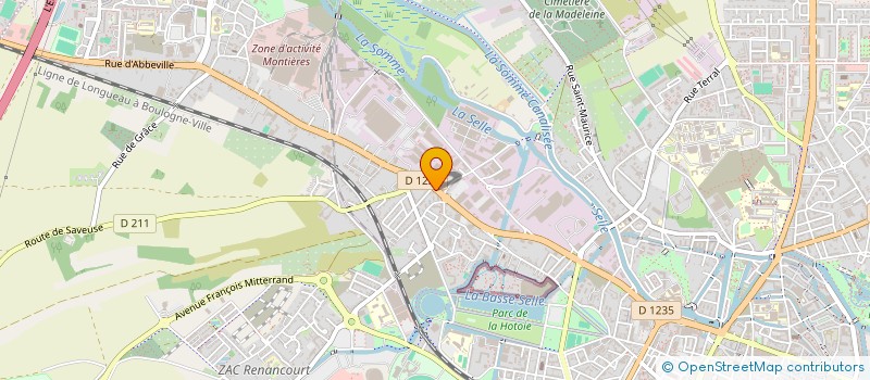 localisation de l'entreprise MADAME CAROLINE LE GALES  AMIENS