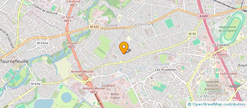 localisation de l'entreprise MADAME CAROLINE LE GOFF à TOULOUSE