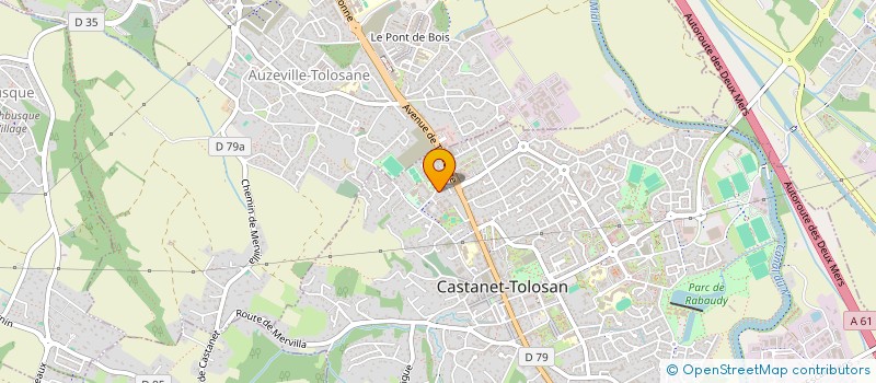 localisation de l'entreprise MADAME CAROLINE LE HERICEY à CASTANET-TOLOSAN