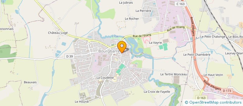 localisation de l'entreprise MADAME CAROLINE LE PETIT  BOURGBARRE