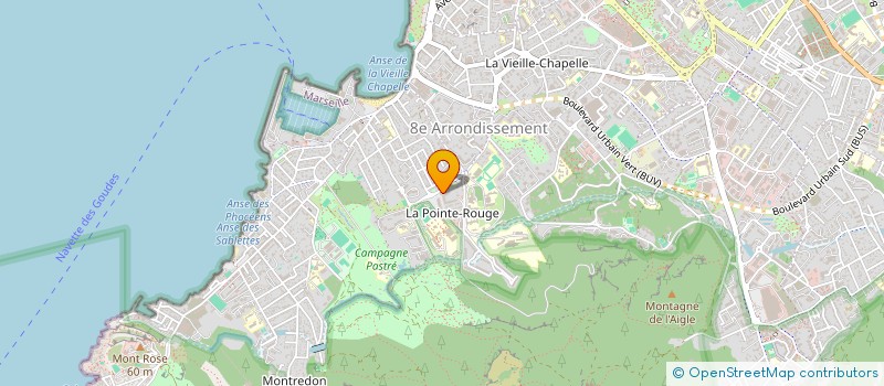 localisation de l'entreprise MADAME CAROLINE LE TAILLANDIER DE GABORY  MARSEILLE