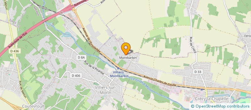 localisation de l'entreprise MADAME CAROLINE LEBLOND  CRECY-LA-CHAPELLE