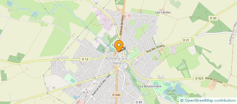 localisation de l'entreprise MADAME CAROLINE LEBOEUF à AUTRY-LE-CHATEL