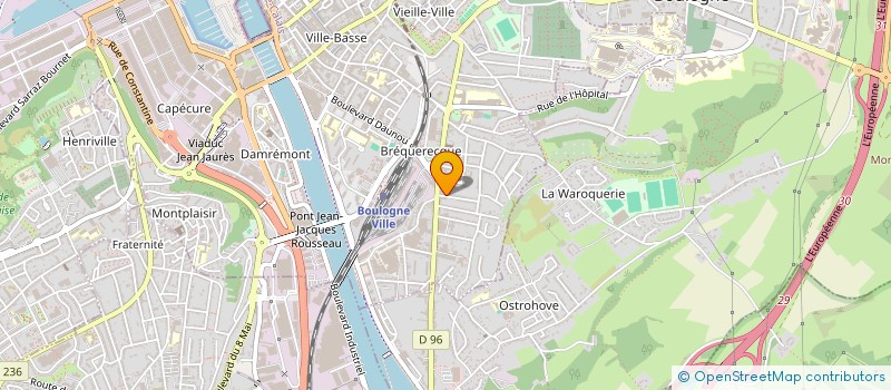 localisation de l'entreprise MADAME CAROLINE LECOINTE à BOULOGNE-SUR-MER