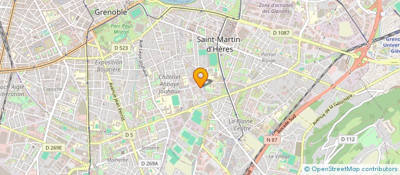 localisation de l'entreprise MADAME CAROLINE LECOUPEUR à GRENOBLE