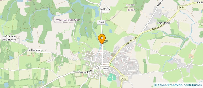localisation de l'entreprise MADAME CAROLINE LECOURT à GOVEN