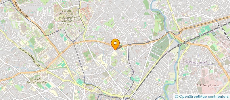 localisation de l'entreprise MADAME CAROLINE LECUYER  MONTPELLIER