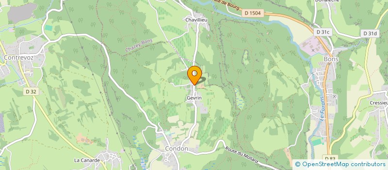 localisation de l'entreprise MADAME CAROLINE LEDEDENTE  ANDERT-ET-CONDON