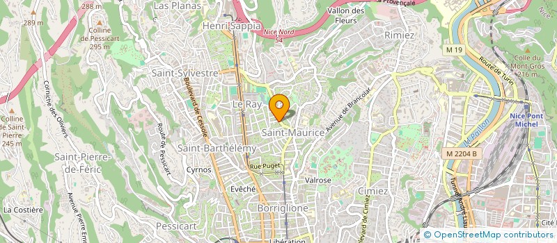 localisation de l'entreprise MADAME CAROLINE LEDROLE à NICE