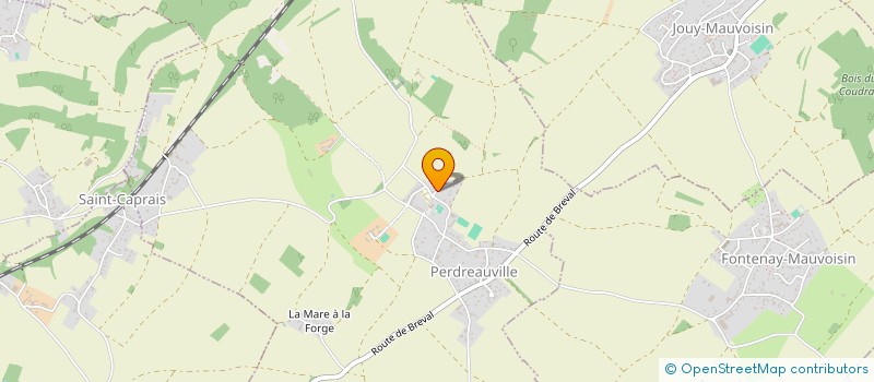 localisation de l'entreprise MADAME CAROLINE LEFRILEUX  PERDREAUVILLE