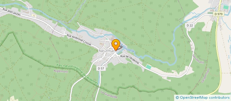 localisation de l'entreprise MADAME CAROLINE LEFRIQUE  NEUFMANIL