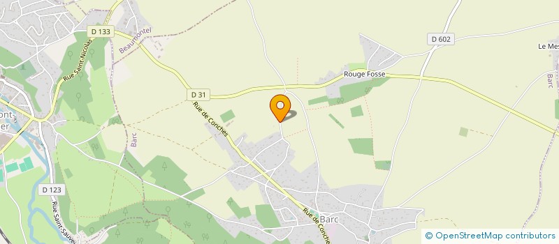 localisation de l'entreprise MADAME CAROLINE LEGROS  BARC