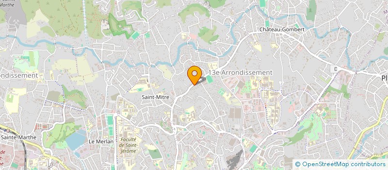 localisation de l'entreprise MADAME CAROLINE LEGUET  MARSEILLE