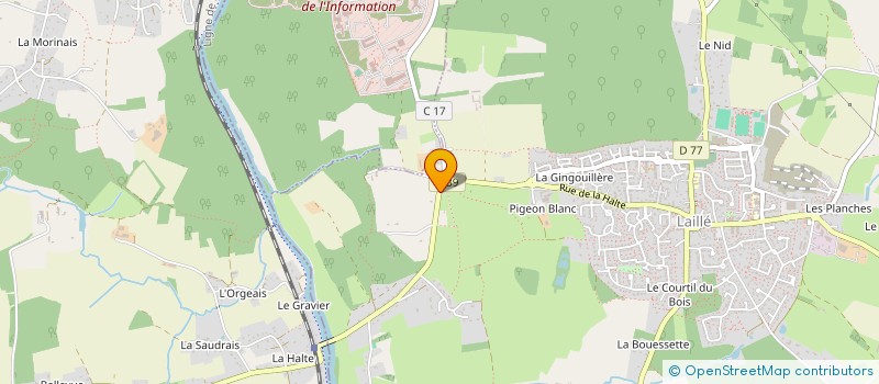 localisation de l'entreprise MADAME CAROLINE LEIPERT à LAILLE