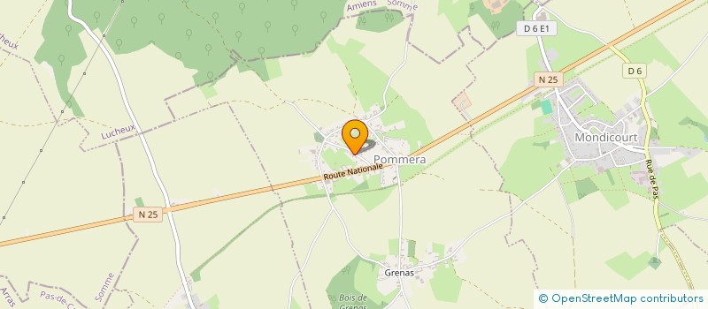 localisation de l'entreprise MADAME CAROLINE LELEU  POMMERA