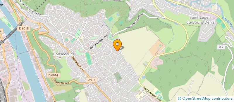 localisation de l'entreprise MADAME CAROLINE LEMONNIER  LE MESNIL-ESNARD