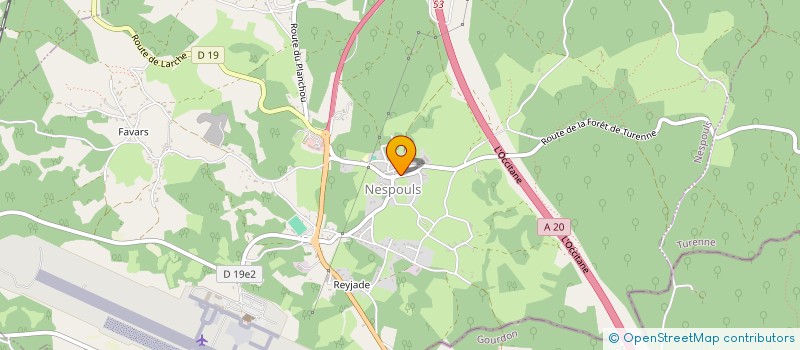 localisation de l'entreprise MADAME CAROLINE LENGLET  NESPOULS