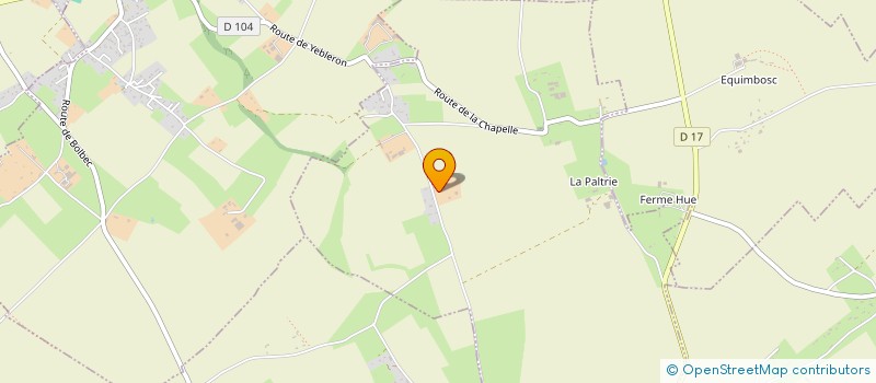 localisation de l'entreprise MADAME CAROLINE LENGLIN  ROUVILLE