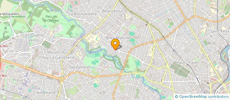 localisation de l'entreprise MADAME CAROLINE LEONARD à NANTES