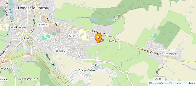 localisation de l'entreprise MADAME CAROLINE LEPINGLE à NOGENT-LE-ROTROU