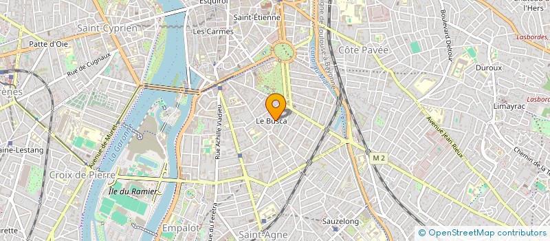 localisation de l'entreprise MADAME CAROLINE LEPRUNIER  TOULOUSE