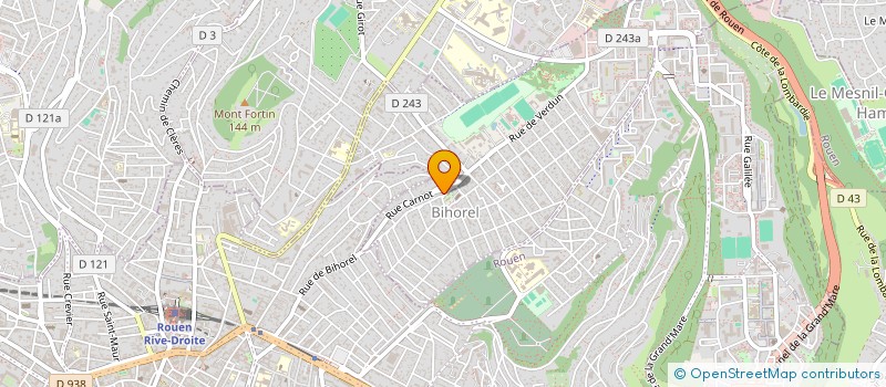 localisation de l'entreprise MADAME CAROLINE LEROY  BIHOREL